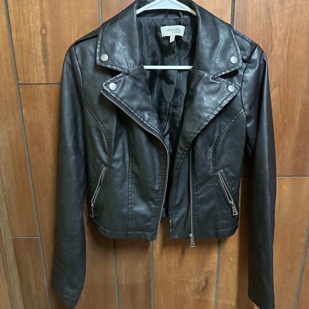 Faux Leather Jacket